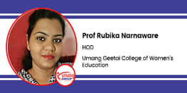 Interview Prof Rubika Narnaware HOD at Umang Geetai College of Womens Education Nagpur